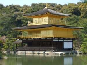 The Golden Palace in Kyoto, Japan