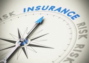 An arrow pointed to the picture of Insurance risk