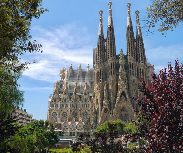 Spain Gaudi's enchanted Familia Sagrada